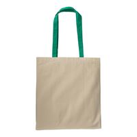 SHOPPER NATUTAL CON MANICI COLORATI